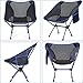 G4Free Upgraded Camping Chairs, Ultralight Portable Folding Chair Compact Heavy Duty with Carry Bag for Outdoor, Camp, Backpacking, Hiking, Picnic, BBQ（Dark Blue）