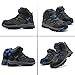 Kids Hiking Boots Boys Girls Shoes Winter Snow Sneaker Outdoor Walking Antiskid Steel Buckle Sole