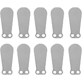 Air Compressor Valve Plate, 10 Pieces, Cast Iron, Tongue Shape | Cast Iron Material, 80mm Cylinder Exhaust Reed Valve Kit, for Suction And Exhaust, And Are Essential Parts
