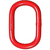 Master Link 6610lbs 1 Pack Heavy Duty Master Link G80 Alloy Steel Heavy Duty Chain Lifting Ring for High-Intensity Operations and Rigging Applications【3.0T】
