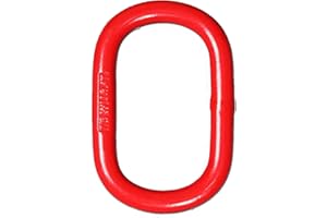 YANBORUI Master Link 6610lbs 1 Pack Heavy Duty Master Link G80 Alloy Steel Heavy Duty Chain Lifting Ring for High-Intensity Operations and Rigging Applications【3.0T】