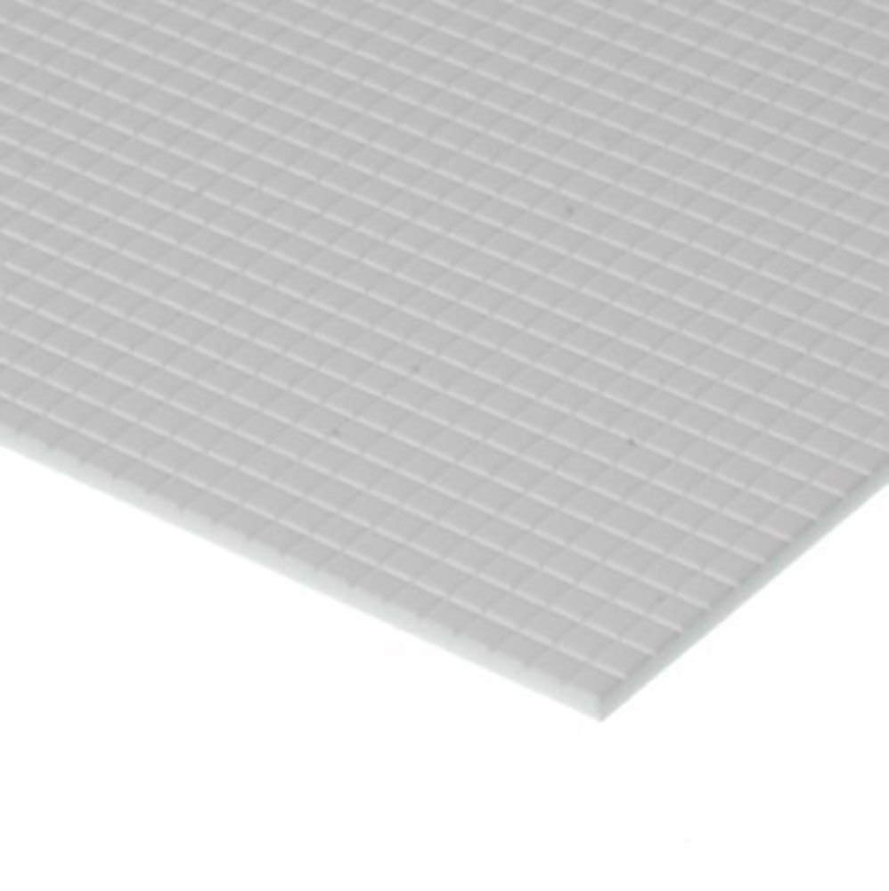 evergreen 4501 paving slabs, 1 x 150 x 300 mm, grid 1.6 mm, 1 piece, white, très petit