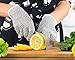 GRESPRI 2 Pairs Cutting Gloves for Men and Women, Cut Resistant Gloves Food Grade Level 5 for Kitchen, Garden, Work, Medium and Large Gloves Kit