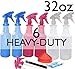 Spray Bottles for Cleaning Solutions, Commercial Spray bottles for cleaning solutions 32 oz. Professional spray bottles pack 32 oz w/ Measurements Mist / Stream Spray, 6 Pack