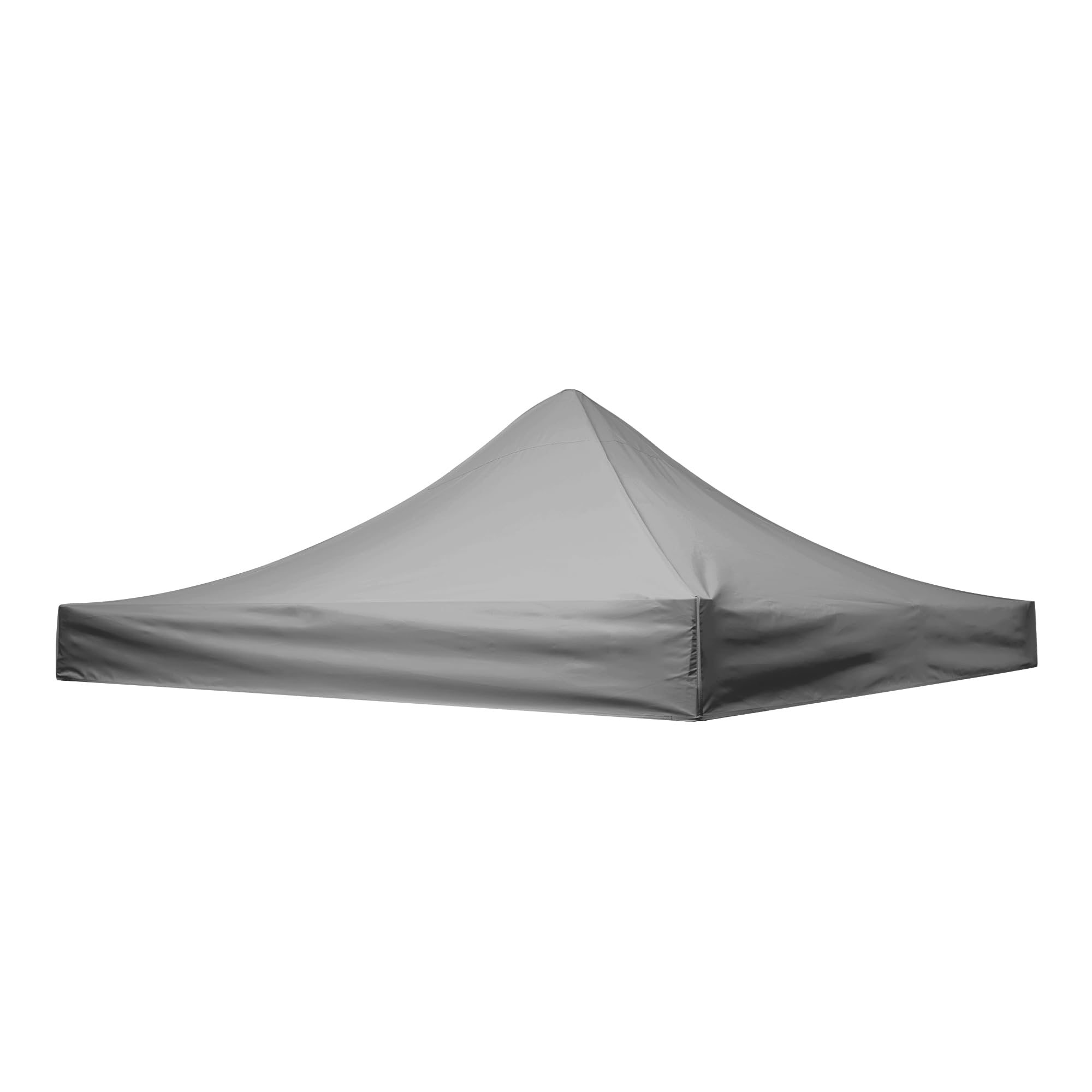 Photo 1 of 10x10 Canopy Replacement Top,10x10ft Pop Up Canopy Tent Cover for Straight Leg Frame,Top Cover Only?Grey?