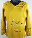 William Shatner Star Trek Kirk Autographed Signed Uniform Shirt - Beckett Certified
