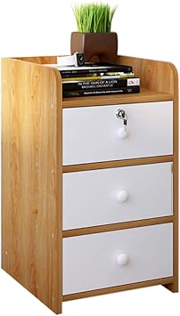 Amazon Com Mena Uk Multifunctional Bedside Locker Drawer Storage Combination Lock Storage Bedroom Cabinet Assembly Cabinet Furniture Decor