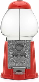 CKB LTD Gumball Machine Retro Red Coin Op Saver 23cm Mini Toy view 9