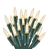 ODEETRONIC Christmas Lights, 21.63ft 100 Count