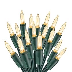 ODEETRONIC Christmas Lights, 21.63ft 100 Count