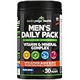 Leading Edge Health Men's Daily Pack Maximum Strength Multivitamins & Multimineral Complex - Completely Premium Quality Vitamins & Minerals for Men