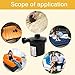 OKPOW Electric Portable Air Pump 110V AC/12V DC Pump for Inflatables Air Mattress Raft Bed Boat Pool Toy