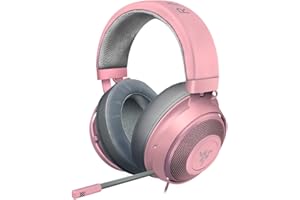 Razer Kraken Quartz Edition - Gaming Headphones for PC, PS4, Xbox One and Switch with 50 mm Drivers and Cooling Gel-Infused C
