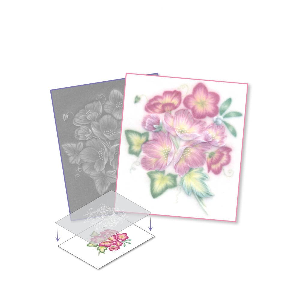 Christmas Rose - Frosted Floral Overlay Pack