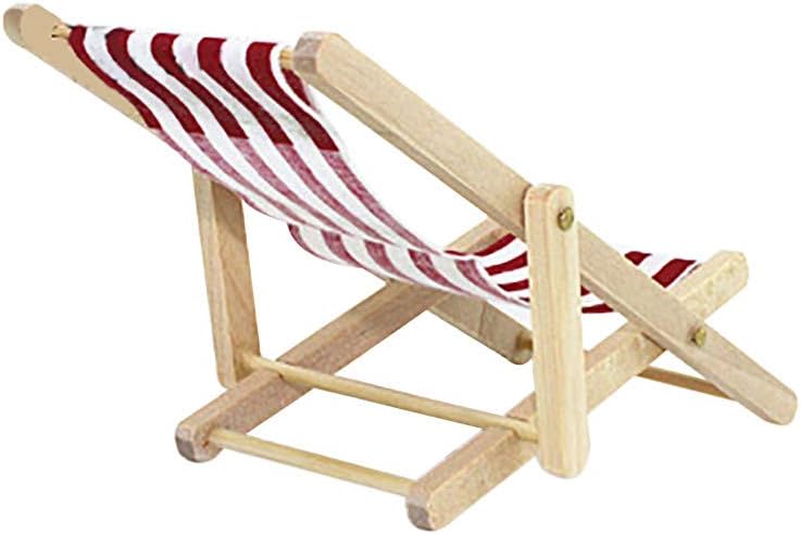 Sxfse Dollhouse Decoration Mini Wooden Folding Beach Sunbath Chair Longue Deck Chair Craft Dollhouse Accessories Dolls Accessories Toys Games Rapidinfrastruktur Com