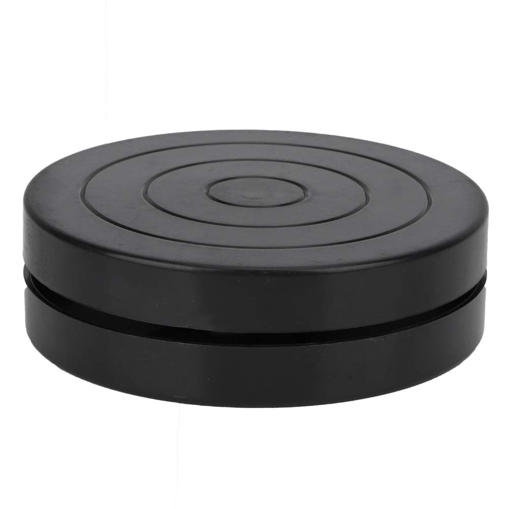 11.5cm Soft Clay Turntable Pottery, Double Side Plastic Ceramic Wheel Rotation Table for Ceramic Sculpture
