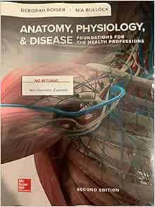  Anatomy Physiology Disease 9781259709166 Roiger Deborah Bullock Nia Books