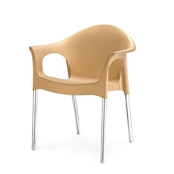 Nilkamal Novella Chair (Biscuit)