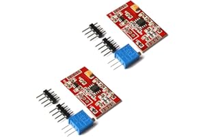 RELAND SUN 2PCS MV Microvolt Signal Amplifier Voltage Amplifier AD623 AD620 Instrumentation Amplifier Module (AD620)
