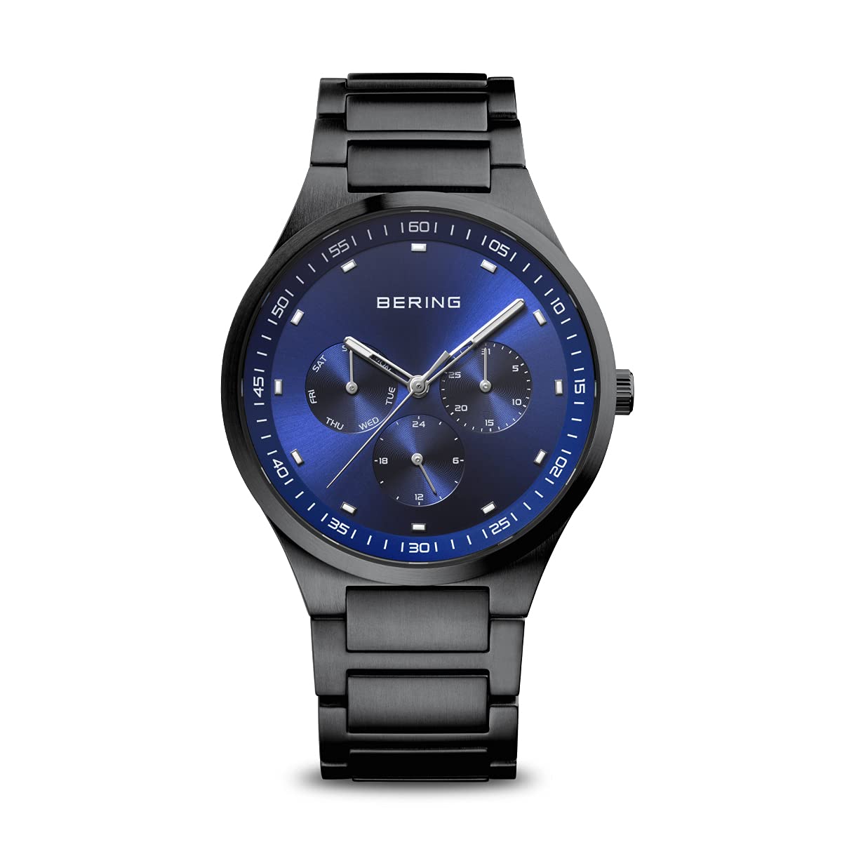 BERING Men Analog Quartz Classic Collection Watch with Stainless steel Strap & Sapphire crystal 11740-727