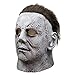 NECHARI Cosplay Halloween Mask Melting Face Overhead Latex Costume Halloween Scary Mask Spoof Mask Tricky Game Toy