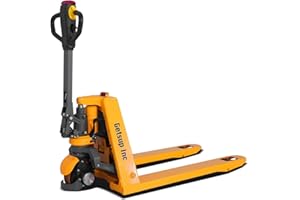 Electric Pallet Jack Truck 3300lbs Capacity 48" Length x 27" Width Fork Size for Material Handling