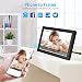Dhwazz 10 Inch 16GB WiFi Digital Photo Frame, IPS Motion Sensor Electronic Picture Frame with LCD Touch Screen, Wall-Mountable, Share Photos or Video Instantly via Mobile APP/Facebook/Twitter/Emailthumb 1
