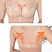 Chest Braces for Women, ZAMO Women Chest Brace Up,Personal Posture Shape Corrector,Prevent Hunchback,Posture Corset Bra,Female X Strap Vest -M, Beige