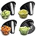 ONTEL Veggetti Power 4-in-1 Electric Spiralizer Turn Veggies Into Healthy Delicious Meals As Seen on TV