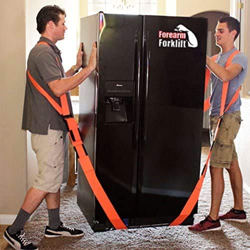 Forearm Forklift 2Person Shoulder Harness and Moving Straps System