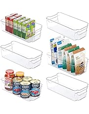 HOOJO Refrigerator Organizer Bins