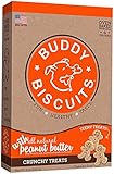 Cloud Star Buddy Biscuits Crunchy Itty Bitty Oven Biscuits Dog Treats with Natural Peanut Butter 8 oz