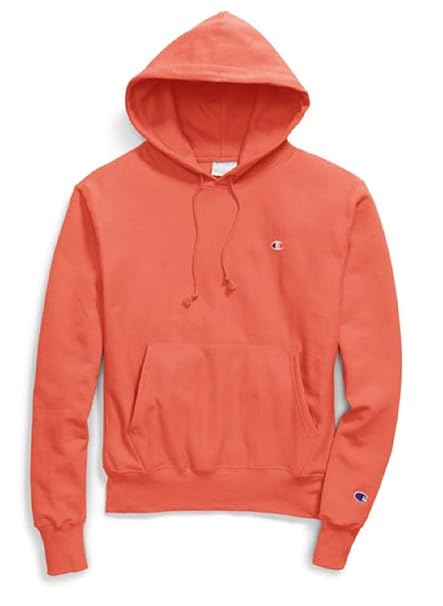 light orange champion hoodie