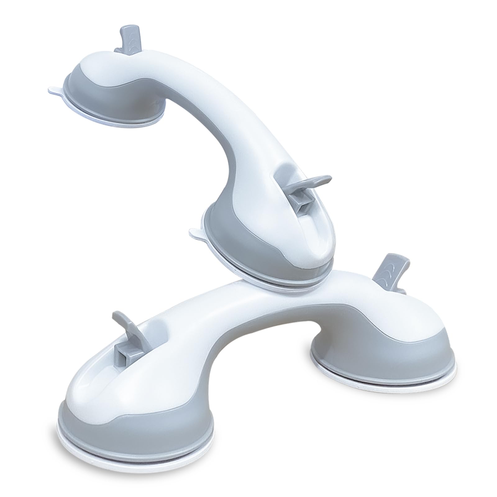 VR7 Grab Rail for Bathroom Shower Support Handle Upgraded Bathroom Safety Rail for Elderly & Disabled Non-Slip Shower Handle with Stronger Suction Cups – Easy Installation on Glass & Tiles