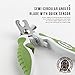 Dog Nail Clippers with Quick Sensor to Avoid Overcutting - Dog Nail Trimmer for Home Grooming Kit - Professional Pet Grooming Tool for Cat Puppy Bunny Rabbit Parrot Turtle Iguana Lizard - Ebook Guide