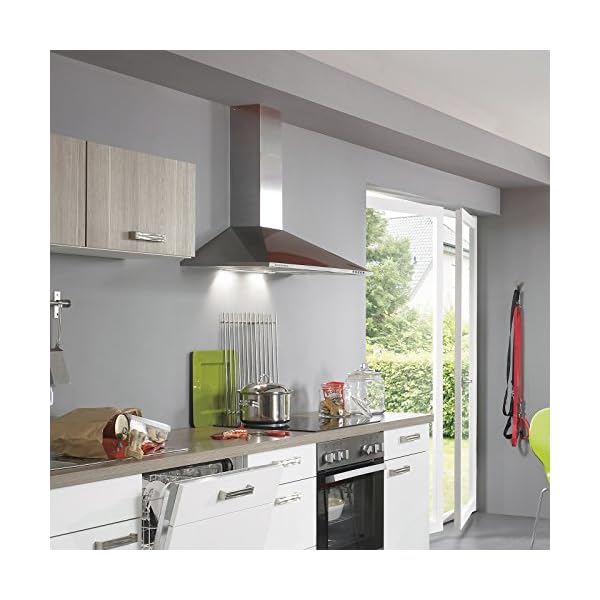 CIARRA Hotte Aspirante Inclinee 60 cm 370m³/h Classe A Filtre a CIARRA Hotte Aspirante Inclinee 60 cm 370m³/h Classe A Filtre a