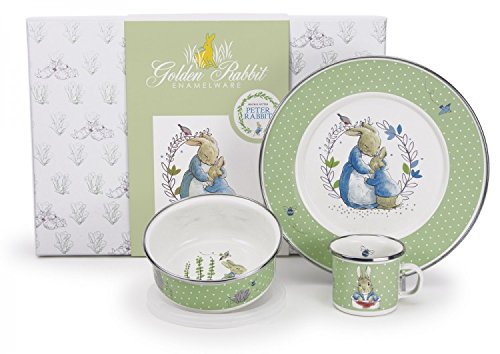 Golden Rabbit 3 Piece Child Set Peter Rabbit