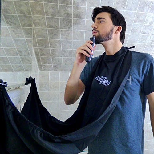 Hairstunning Beard Cape and Comb Set - Professional Grooming Cape