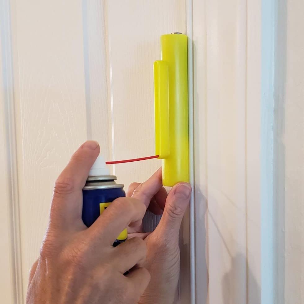 Hinge Hero® Door Hinge Lubrication Tool. Stop Squeaky Door Hinges. No