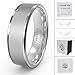 Tungsten Rings for Men Wedding Bands for Him 7mm Men Rings Men's Tungsten Carbide Ring Matte Finish