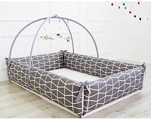 Maming Baby Bumper Bed Crib Bumper (Brick) by Maming