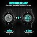 Mens Watch, Outdoor Sport Watches for men Military Waterproof LED Electronic Wristwatch Back Light 50M Water Resistant Stopwatch Alarm - Black