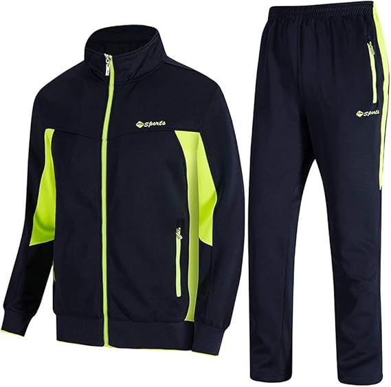 Amazon ジャージ メンズ 上下 セットアップ 秋服 スポーツウェア ランニングウェア トレーニングウェア 無地 カジュアル コート ジャケット スポーツ アウター ズボン ロングパンツ 上下セット 通販