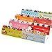 DoDoo Set of 4 Lovely Cute Cartoon Animal Bear Rabbit Bee Note Sticky Notes Memo Note Pads Page Flag Markers Bookmarks(4 booklets each with 8 pads,15 Sheets each)