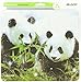 Allsop Nature's Smart Mouse Pad 60% Recycled Content, Panda (29879)