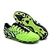DREAM PAIRS Little Kid 160860-K Neon Green Black Royal Soccer Football Cleats Shoes - 3 M US Little Kid