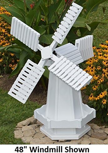 Amazon Com Backyard Crafts Amish Made Working Dutch Windmill
