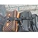 YYST Two Add a Bag Luggage Strap - Adjustable Webbing Belt for Three Suitcases - Black, Compatible with Passenger Cars