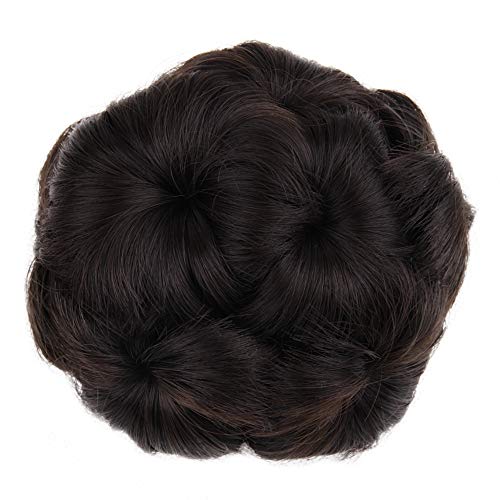 Jiayi Hair Chignon Scrunchie Bun Braided Hair Bun Extensions Clip