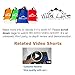 Compact Portable Kanga Pocket Blanket: Packable Outdoor Blankets for Camping - Sand Proof Beach Blanket & Water Resistant Picnic Blanket - Blue Mat With Carabiner Clip Carrying Pouch - 55